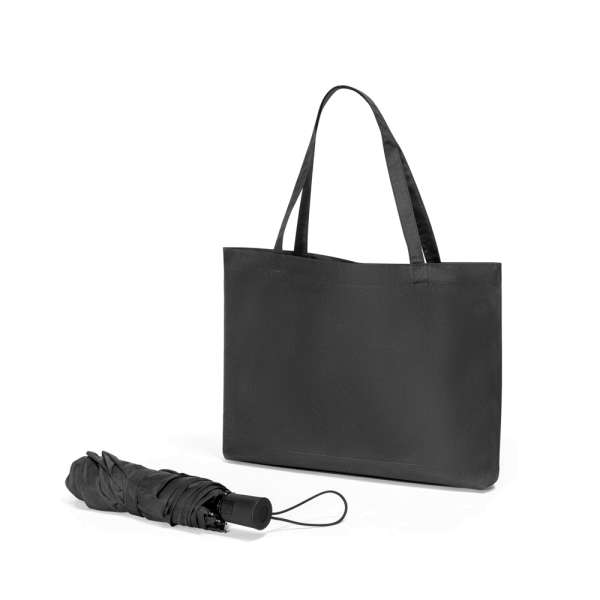 SKYLAR 2-in-1-Regenschirm mit Einkaufstasche inklusive Dieser ist aus recyceltem Polyester