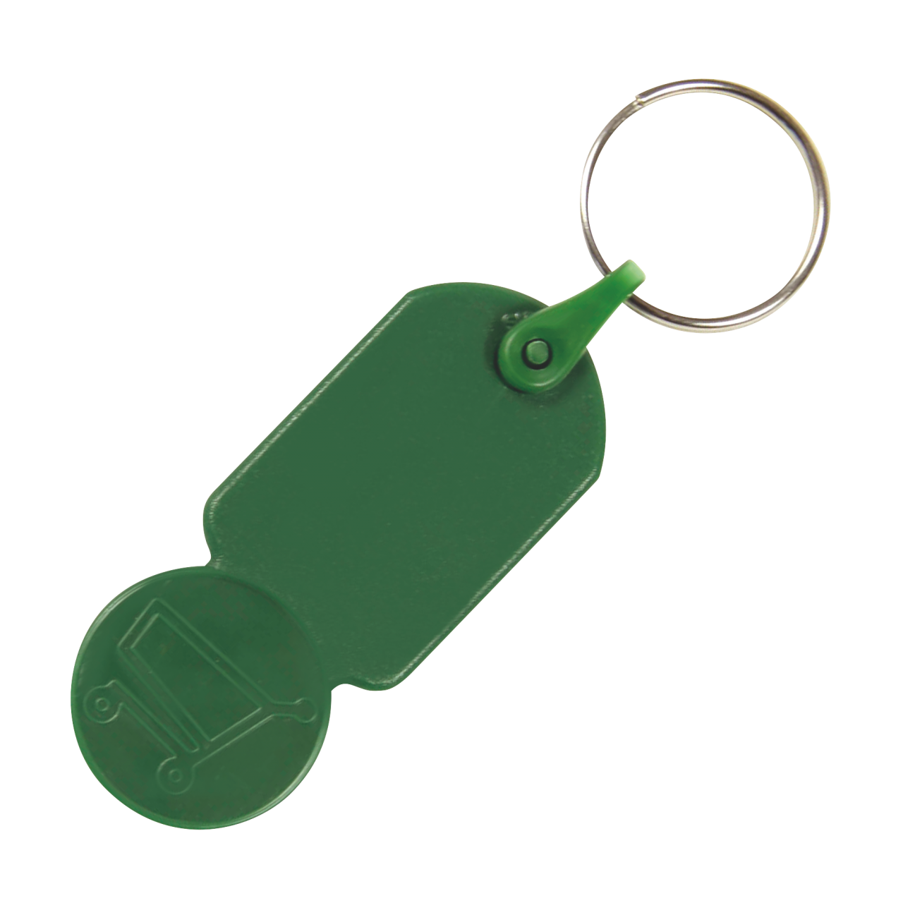 Schlüsselanhänger mit € 0,50 Einkaufswagen-Münze