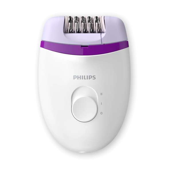 Philips Satinelle Kompakt-Epilierer mit Kabel & kabellosem Bikini-Trimmer