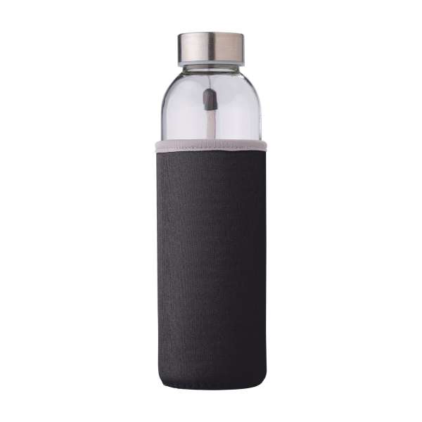 Glasflasche (500ml) mit einem Neoprenhülle Nika