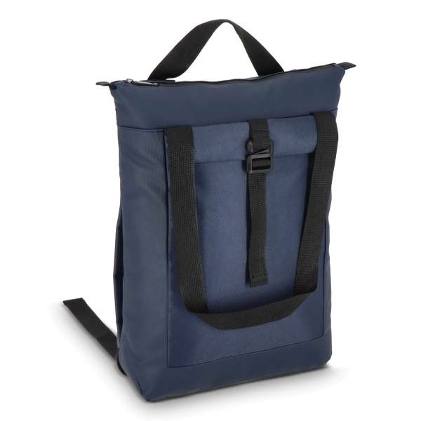 RPET 600D Navi Laptop-Rucksack 36 x 40 x 10 cm