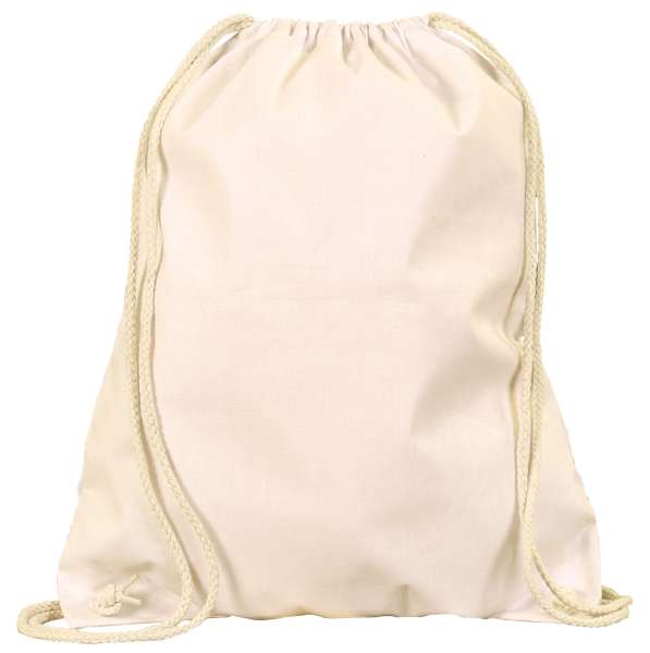 Baumwoll-Turnbeutel natur 45 x 37 cm