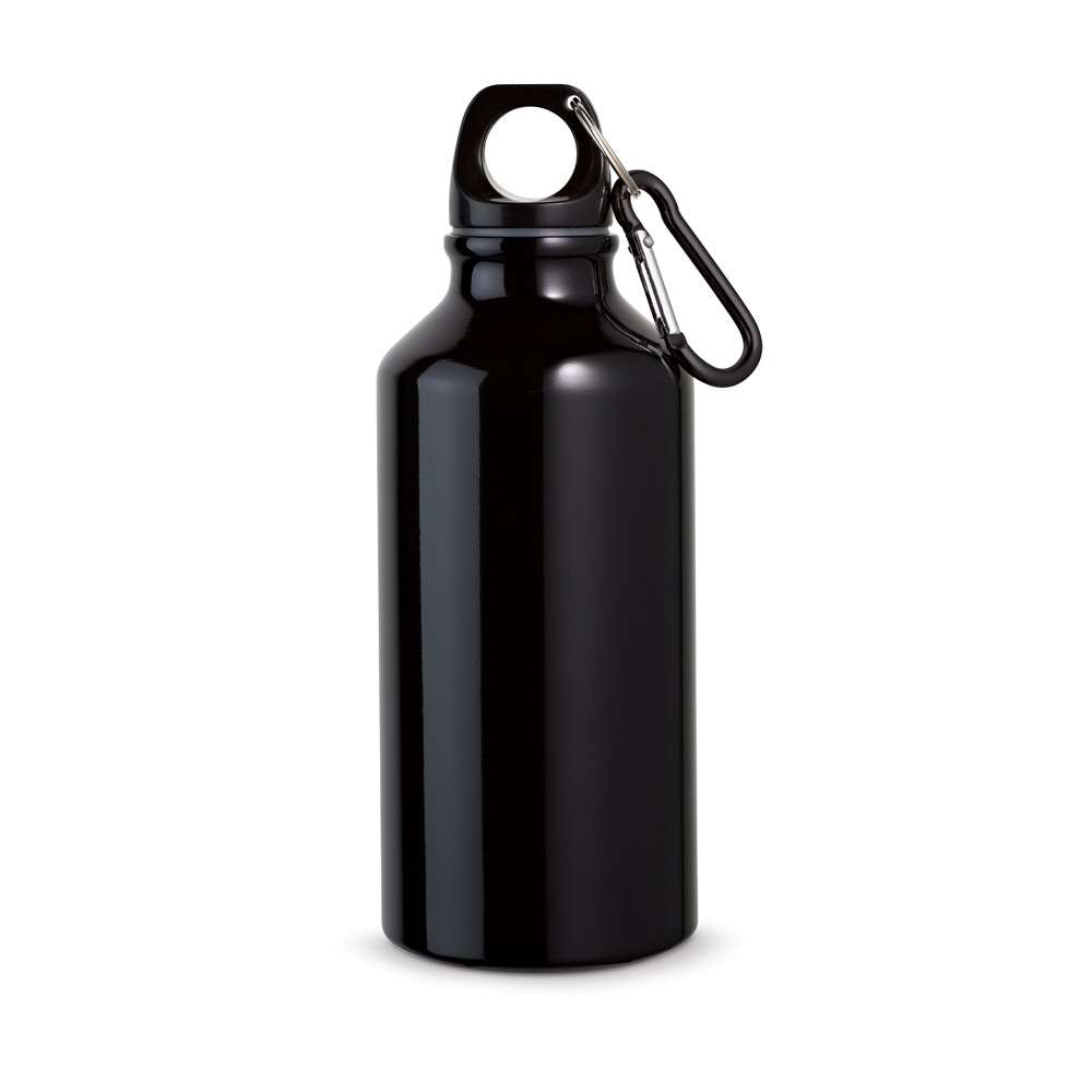 LANDSCAPE S Aluminium-Sportflasche mit Karabiner 400 ml