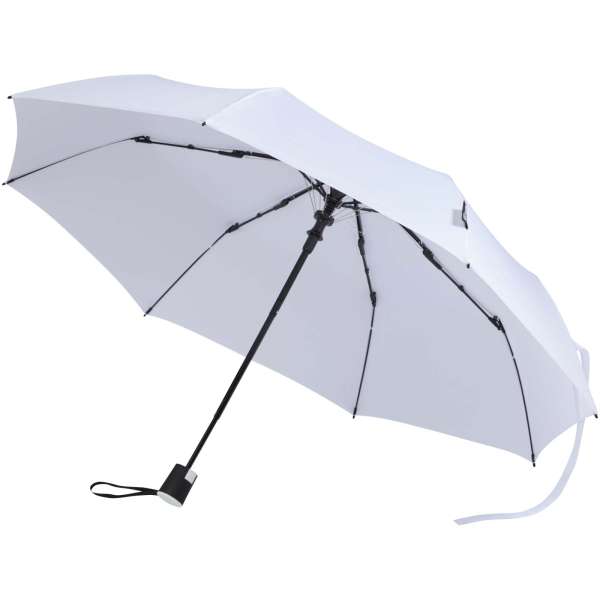 Agnes 21" faltbarer RPET-Regenschirm mit automatischer Öffnung