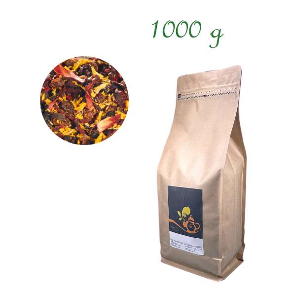 YuboFiT® Früchtetee Sanddorn-Holunderbeere