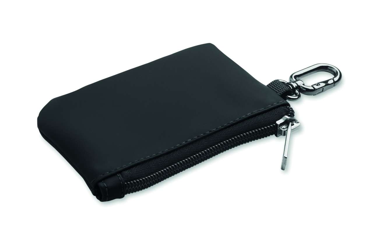 Schlüsseletui PU mit Karabiner GUARDO
