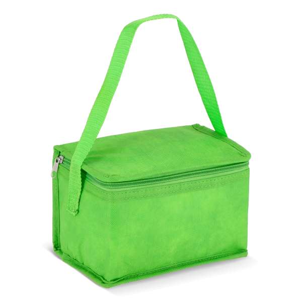 R-PET 6 Dosen-Kühltasche Non Woven 20 x 13 x 12,5cm 75g / m²