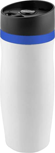 Metmaxx® Thermobecher "CremaExtensa" weiß/Ring