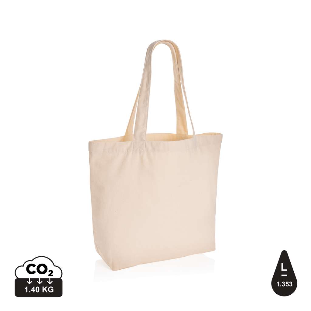 Impact Aware™ 240g / m² rcCanvas Shopper + Tasche, ungefärbt