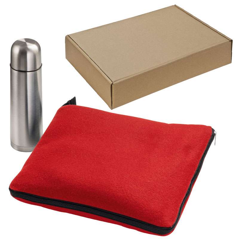 Set XL Fleecedecke + Thermoskanne Liverpool