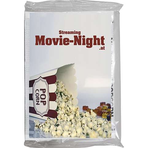 Mikrowellen Popcorn salzig, ca. 100g, transparente Folie