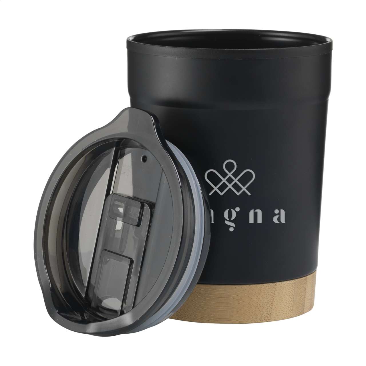 Kobe Bamboo RCS Recycled Steel 350 ml Kaffeebecher