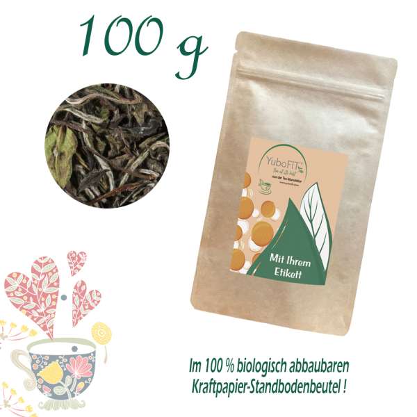 YuboFiT® Bio China White Wings Tee