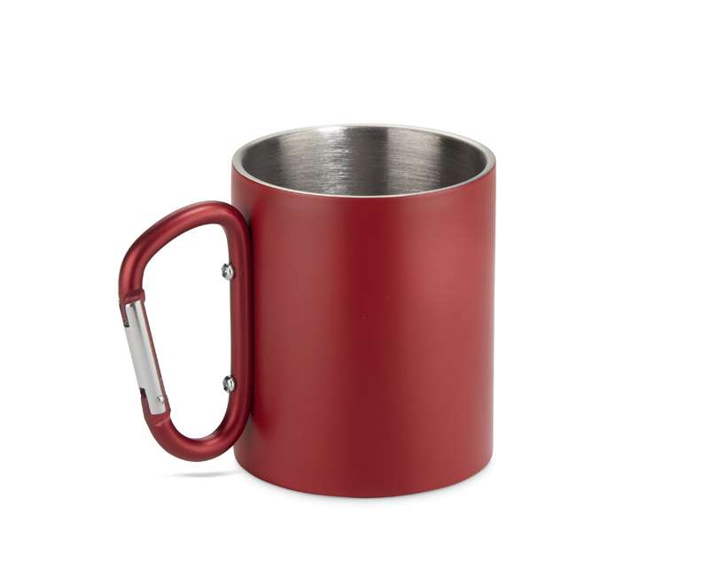 Becher aus recyceltem Edelstahl VIVO 250 ml