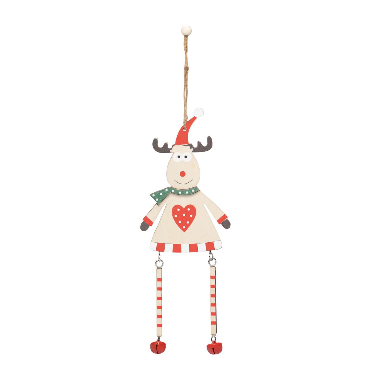 Geschenk- / Baumanhänger WOODEN SNOWI