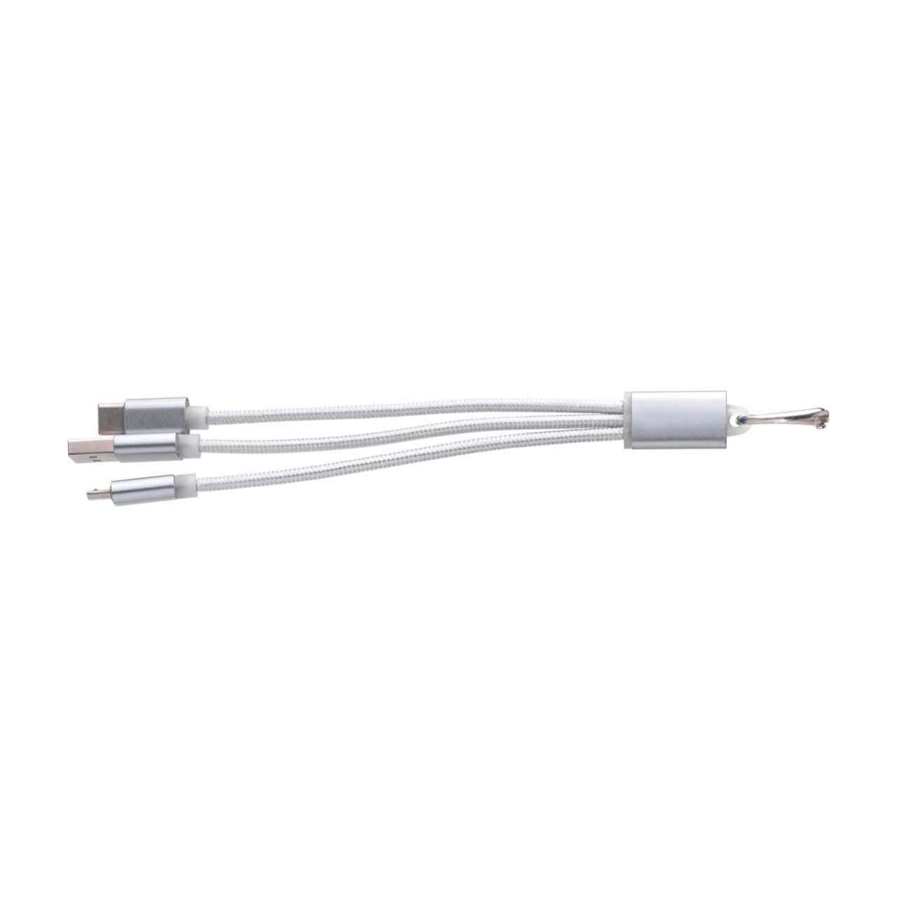 USB-Aufladekabel aus Aluminium Alvin