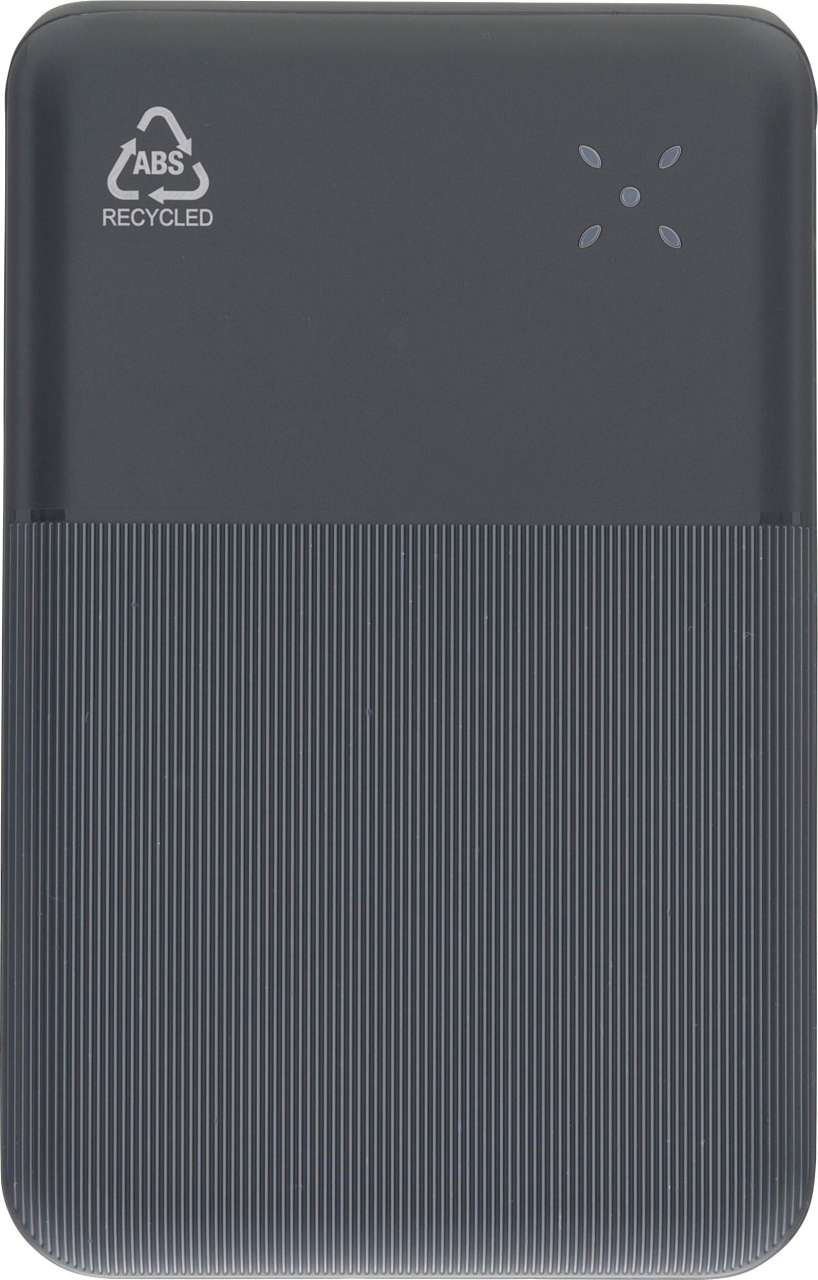 Recycelte ABS-Powerbank Rayen
