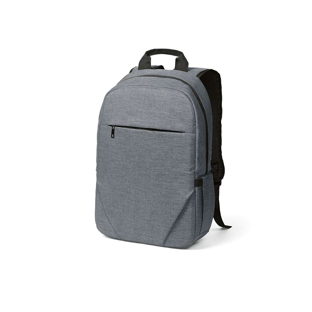 Vilnius 18L Rucksack aus rPET. Fronttasche. Laptops bis 17