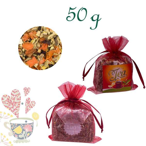 YuboFiT® Bio Drei-Ingwer-Karotte Tee