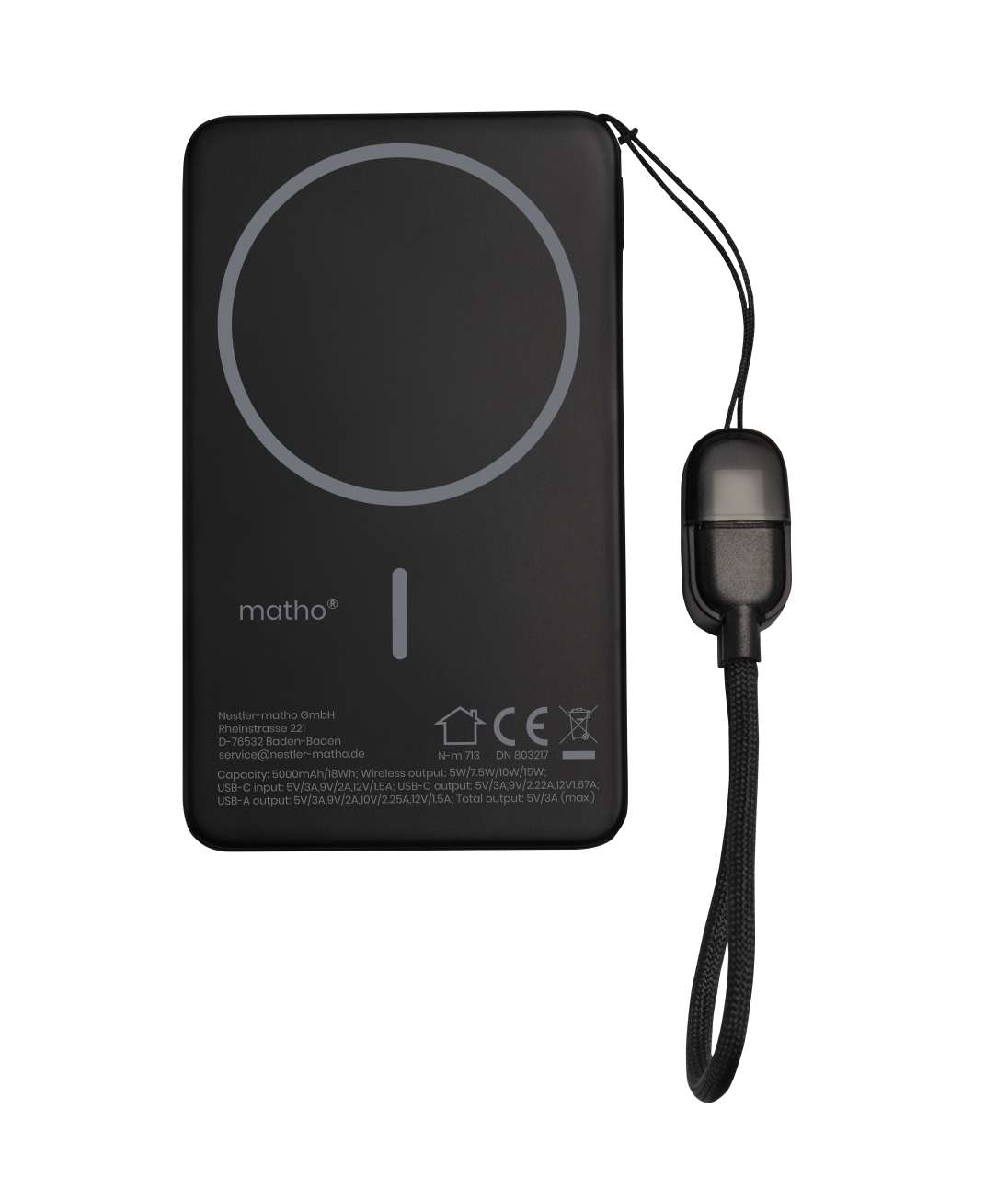 FAST Magnet PB 5000mAh schwarz