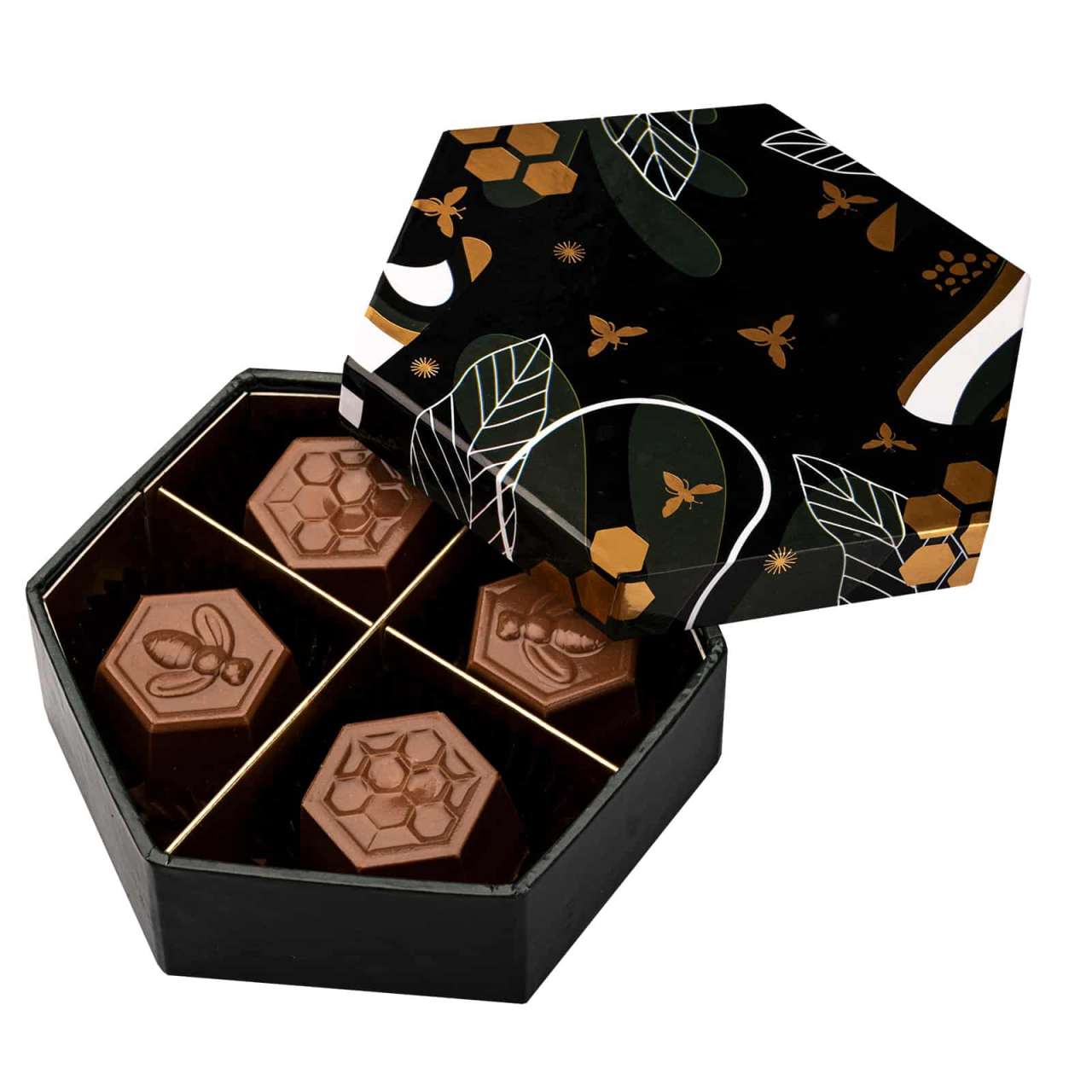 PRALINEN HONEYBEE 4 STÜCK