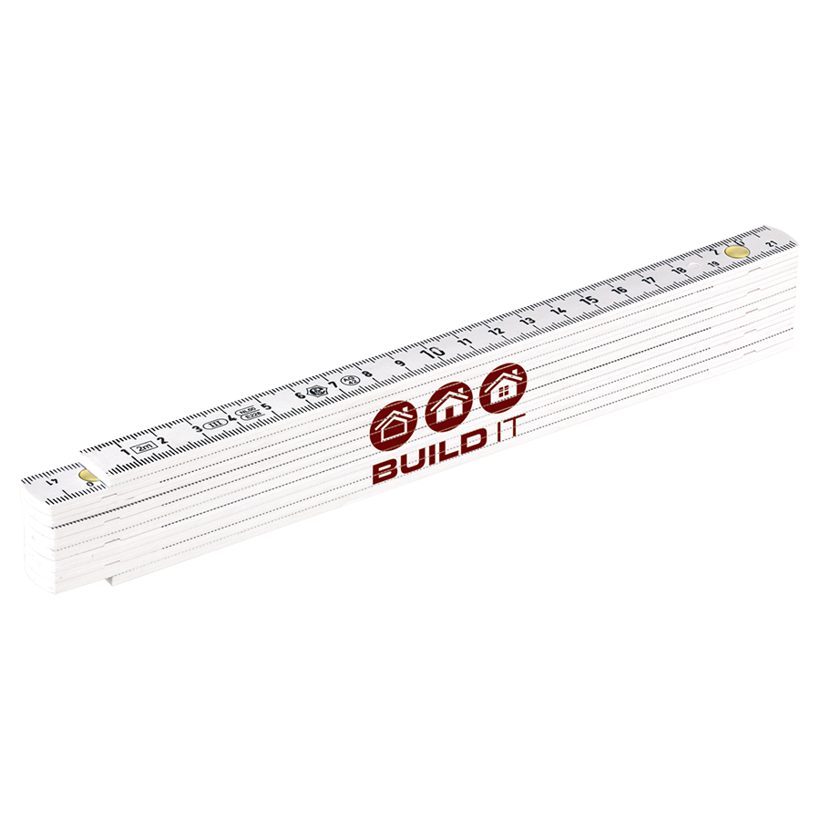 Zollstock 2 Meter aus Glasfaser kalibriert laut EG Normierung Klasse 11