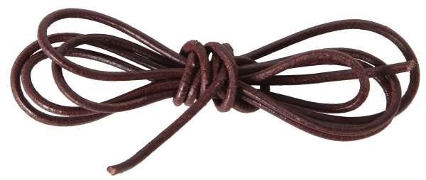 Lederband dunkelbraun 100 cm