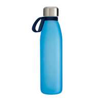 Flasche cyan, Ring dunkelblau