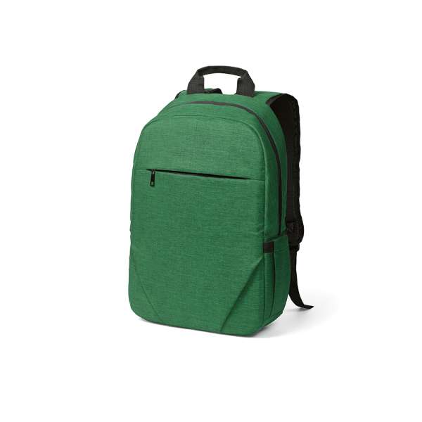 Vilnius 18L Rucksack aus rPET. Fronttasche. Laptops bis 17"