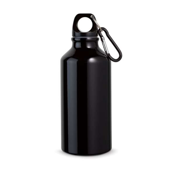 LANDSCAPE S Aluminium-Sportflasche mit Karabiner 400 ml
