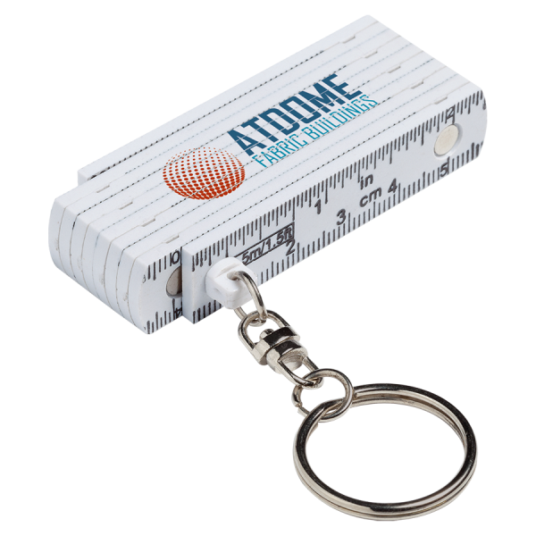 Zollstock / Schlüsselanhänger 50 cm kalibriert laut EG Normierung Klasse 11