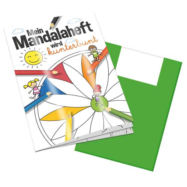 Malbuch / Mal-Set A5 - Mandala