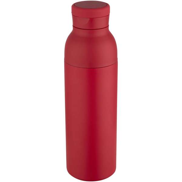 Illuminate 650 ml RCS doppelwandige Isolierflasche aus recyceltem Edelstahl