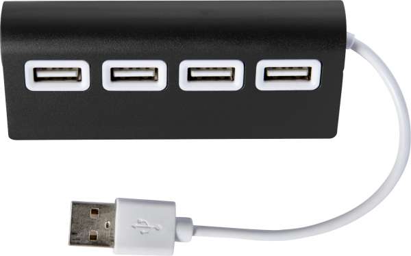 USB-Hub 'Square' aus Aluminium