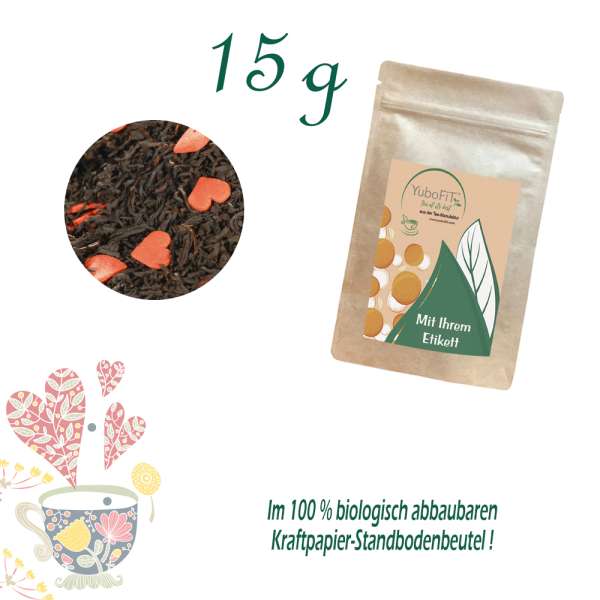 YuboFiT® Schwarzer Tee WILD THING