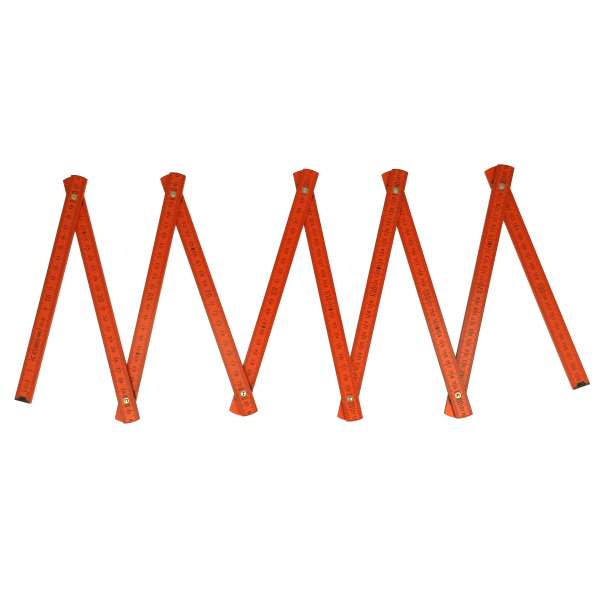 Zollstock Holz 2m Premium lackiert