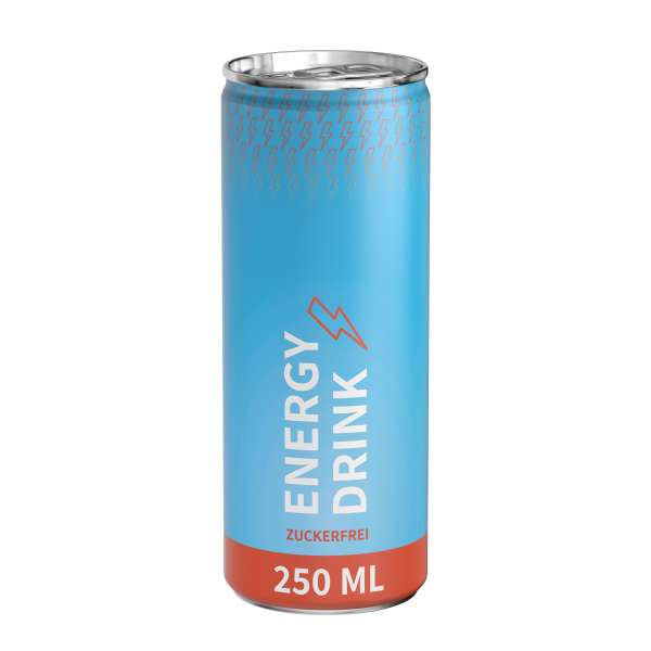 250 ml Energy Drink zuckerfrei - (Exportware, pfandfrei)
