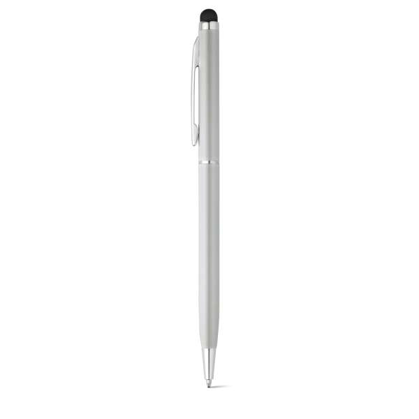 ZOE Aluminium-Kugelschreiber mit Drehmechanik und einer Touch-Spitze