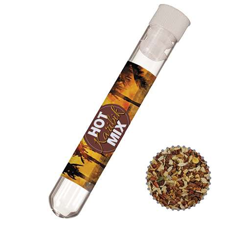 Gewürzmischung HOT Karibik Mix, ca. 5g, Reagenzglas