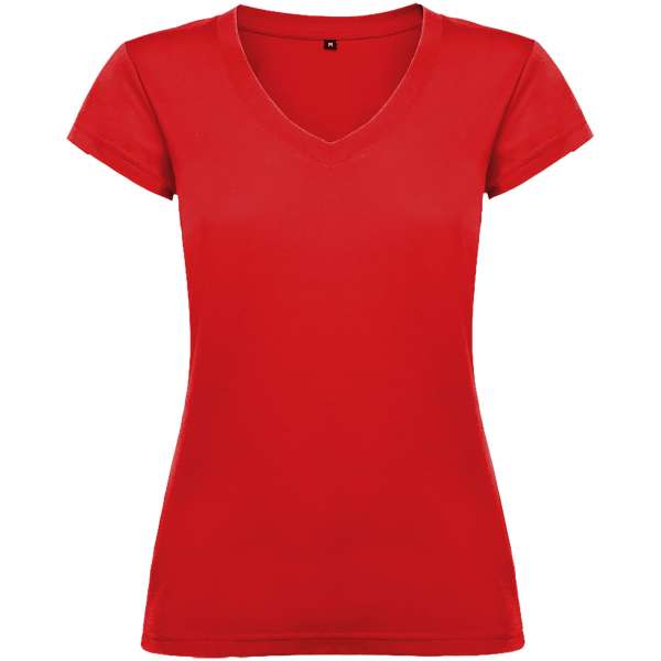 Victoria 155 g / m² T-Shirt mit V-Ausschnitt für Damen