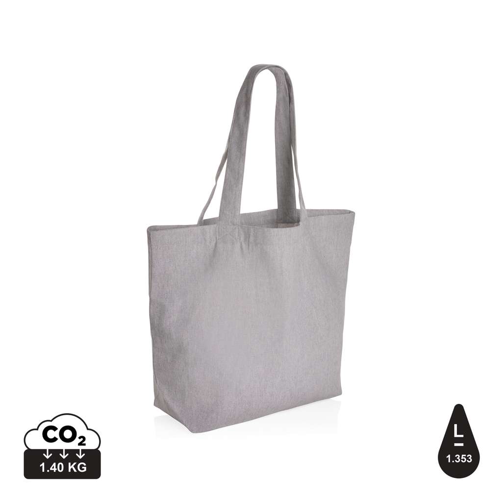 Impact Aware™ 240g / m² rcCanvas Shopper + Tasche, ungefärbt