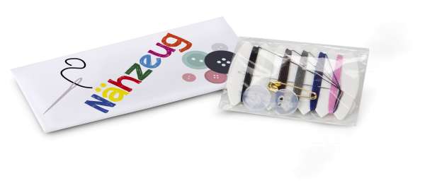 Nähset Pocket, 10-teilig im Kartonagemäppchen