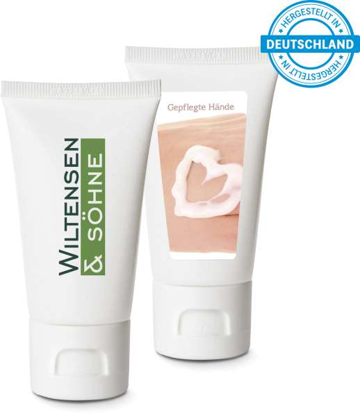 Pflegetube Basic 50 ml - Hand- und Nagelcreme sensitiv mit Aloe Vera, Sheabutter, Mandelöl & Avocado
