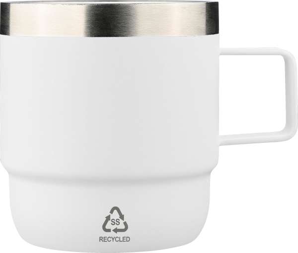 Recycelter Edelstahl-Becher mit doppelter Wand (180 ml) Lilia