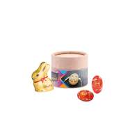 1 Lindt Schoko Osterhase und 2 LINDOR Mini Ostereier Saisonartikel - solange der Vorrat reicht!