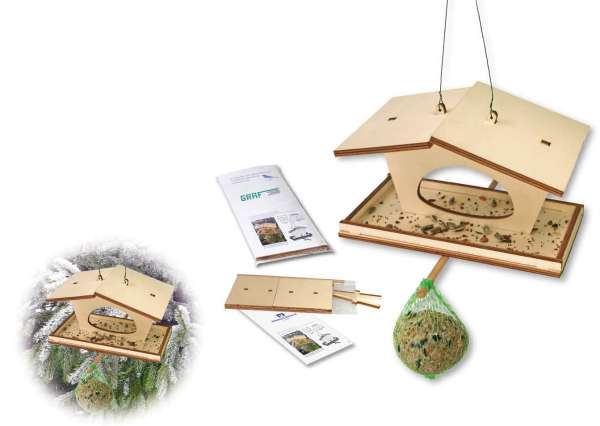 Bastel-Futterhäuschen