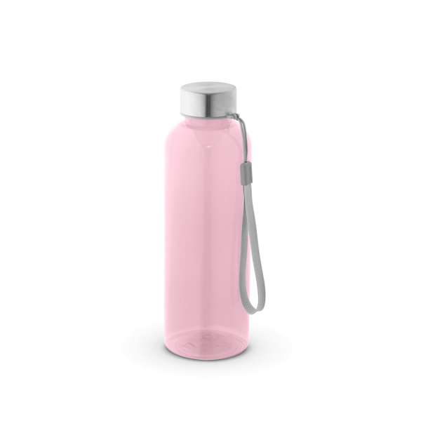 ENDERS M Trinkflasche (600ml) aus recyceltem PET (100% rPET) mit glänzender transluzenter Oberfläche