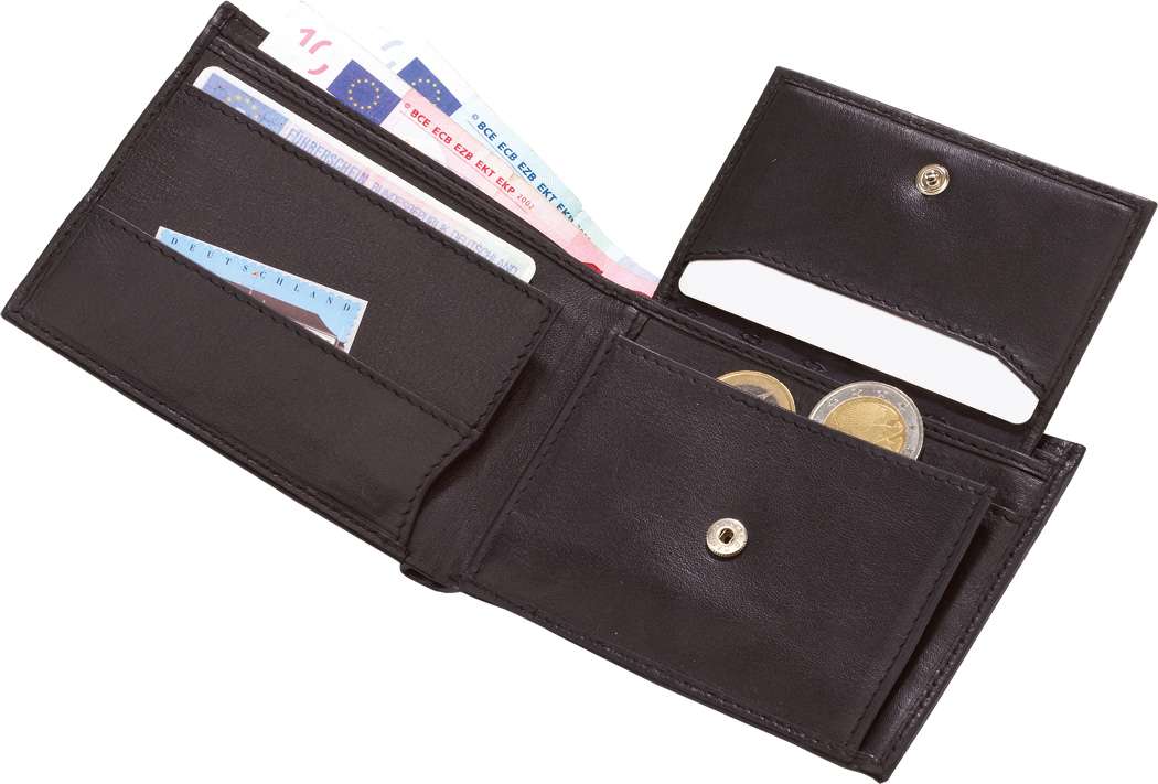 Echtleder-Geldbörse PALERMO