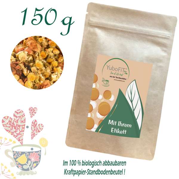 YuboFiT® Früchtetee ZIMT-APFEL mit KAMILLE