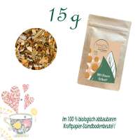 Standbodenbeutel Extra Small, Kraftpapier, Inhalt 15 g